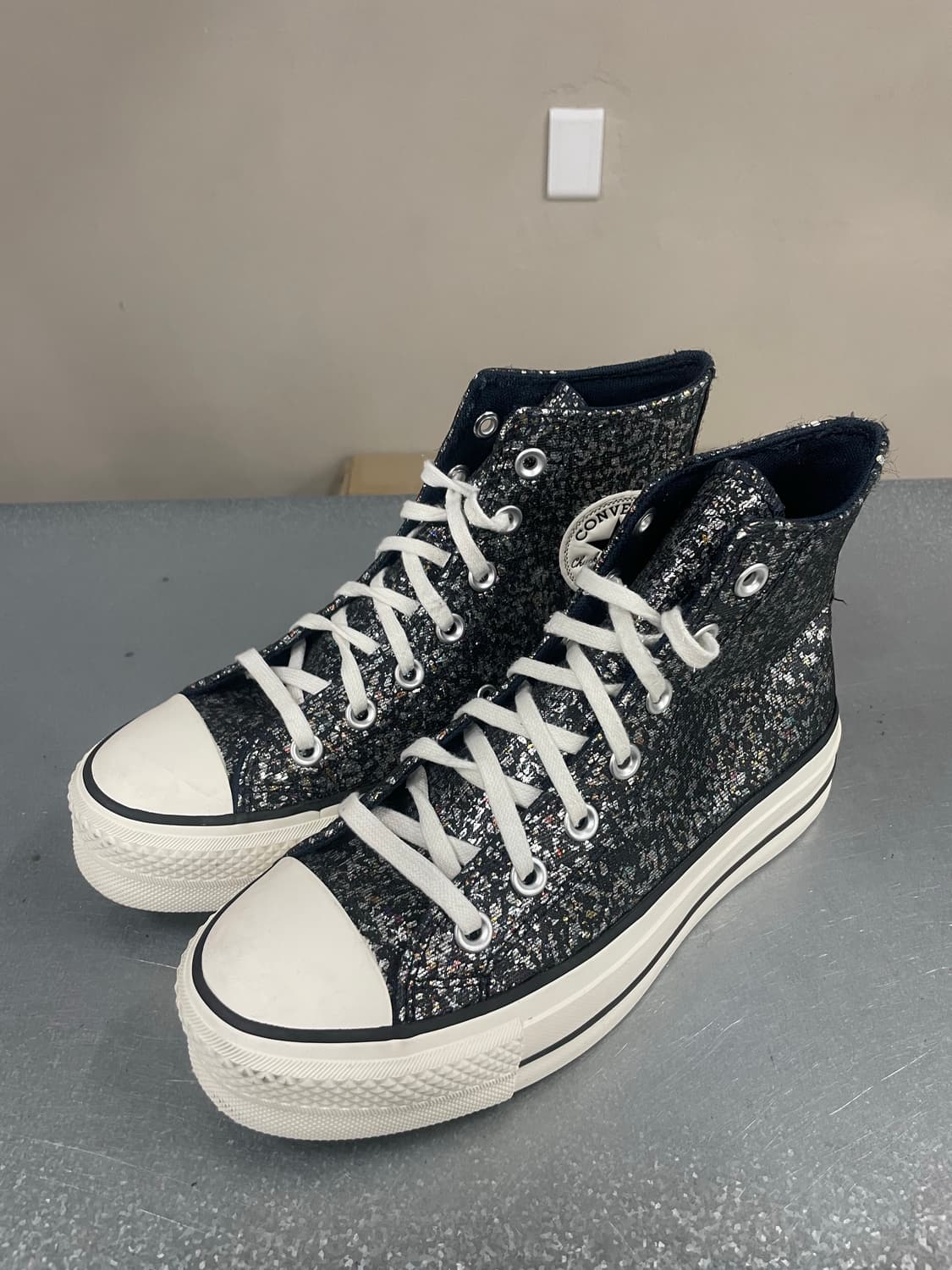 컨버스 척테일러 글리터 하이탑 235 상품이미지2