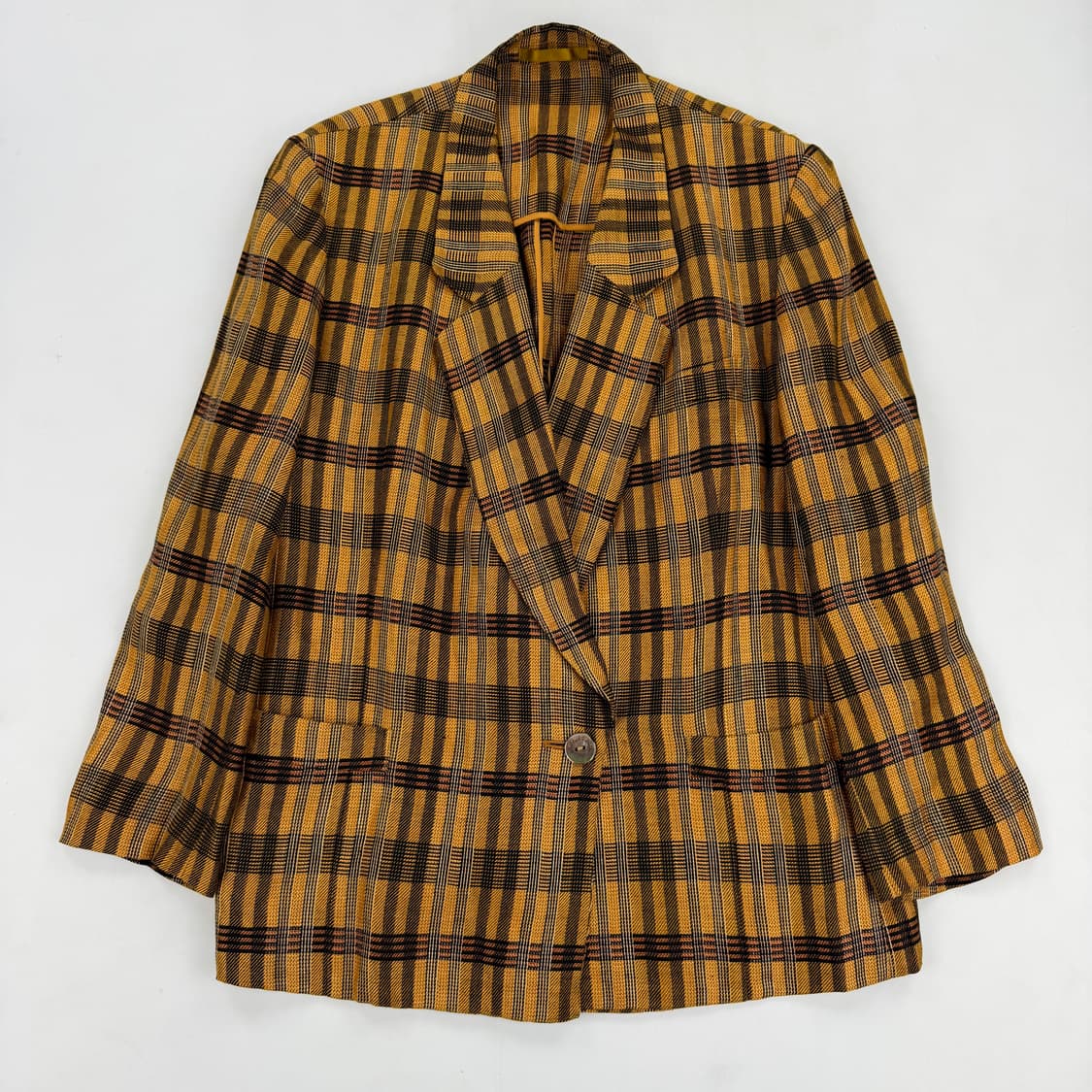 90s 버버리 체크패턴 블레이저&스커트 셋업 상품이미지2