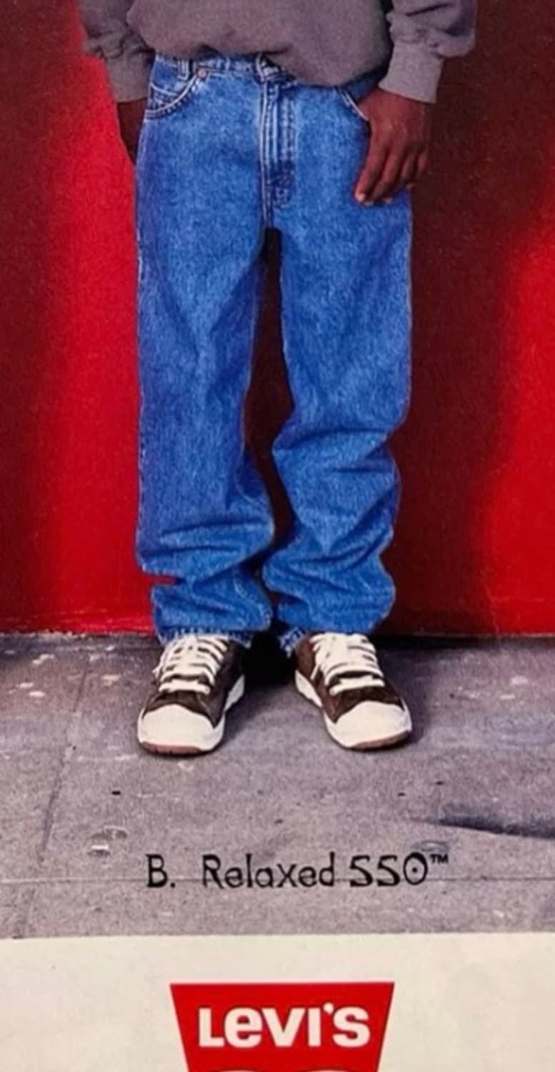 00‘s Levi’s 550 L38 W32 상품이미지1