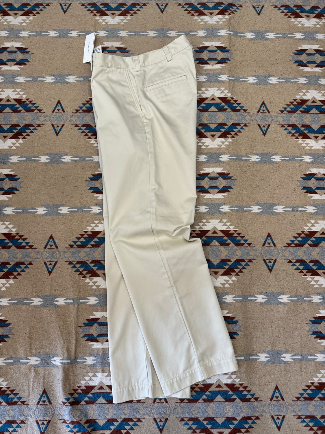 [34] 나나미카 와이드 스트레이트 치노 팬츠 드라이 샌드 상품이미지6