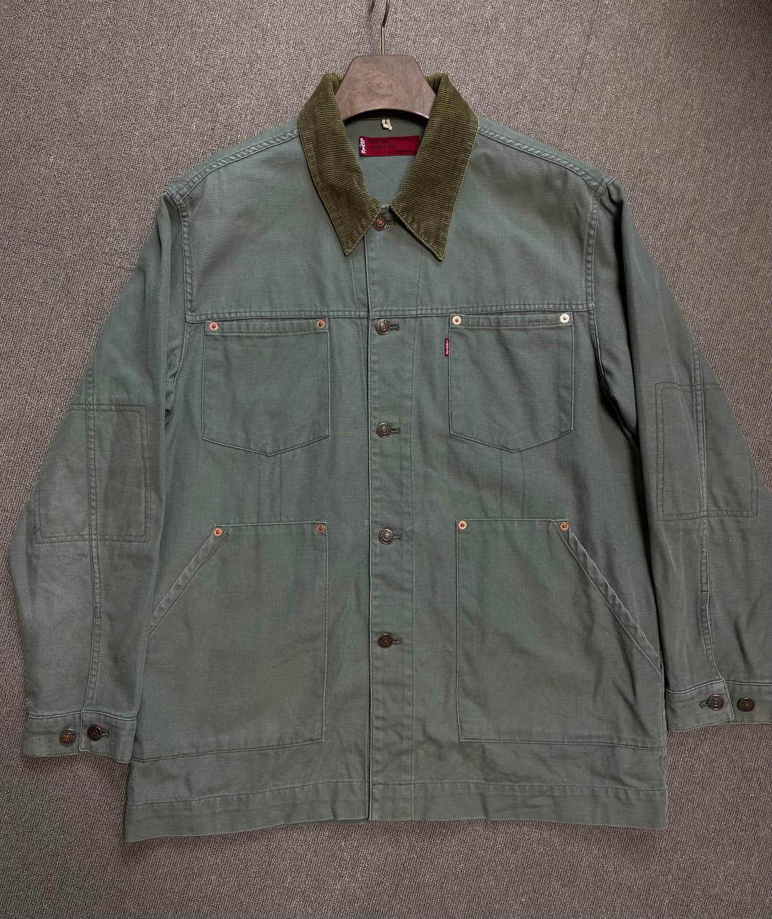 (L-100) 리바이스 레드탭 코튼 워크자켓 상품이미지1