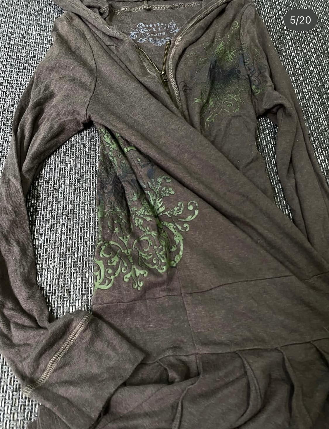 Hoodie:[JPN]2000s Rare Design Print Loos 상품이미지3