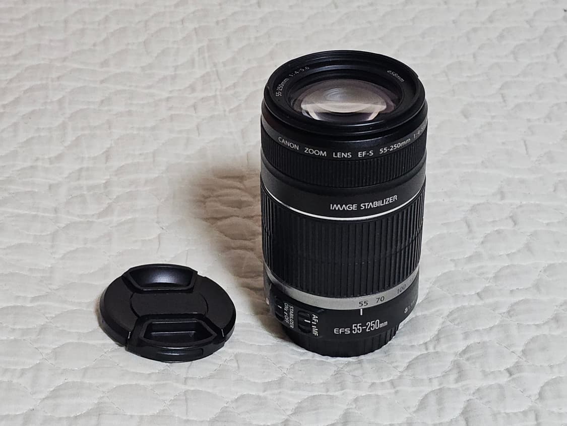 캐논 EF-S 55-250mm 망원 줌렌즈 상품이미지1