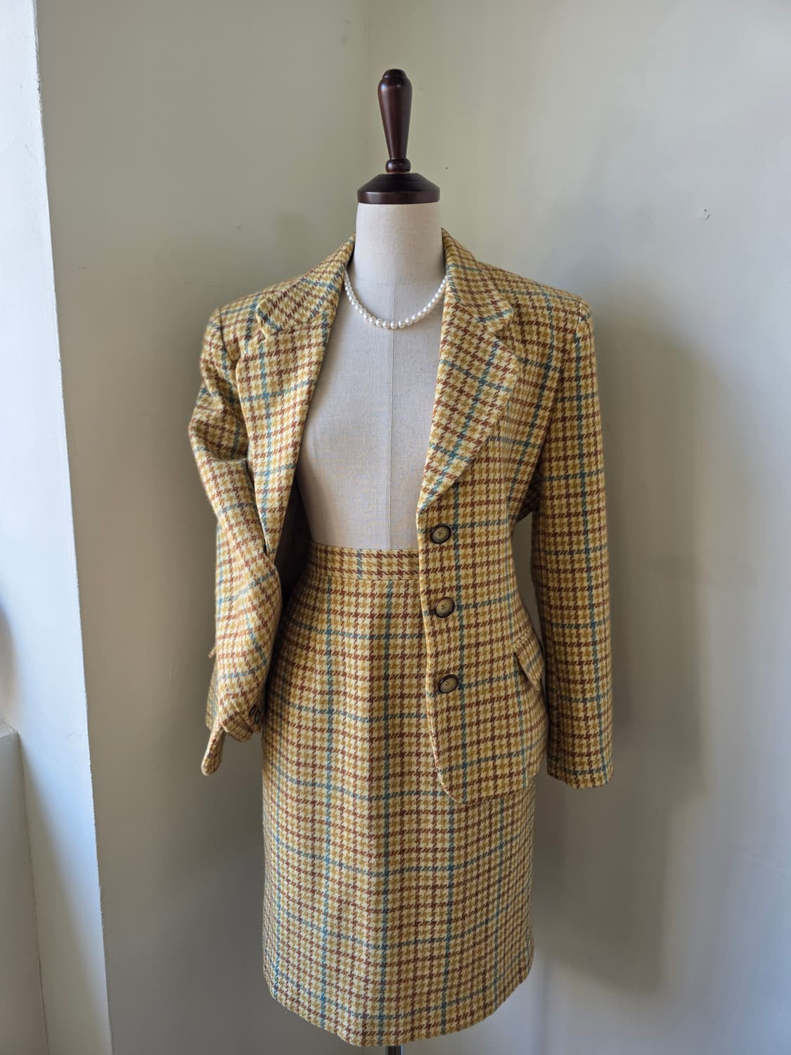 하운드 체크 셋업 상품이미지1