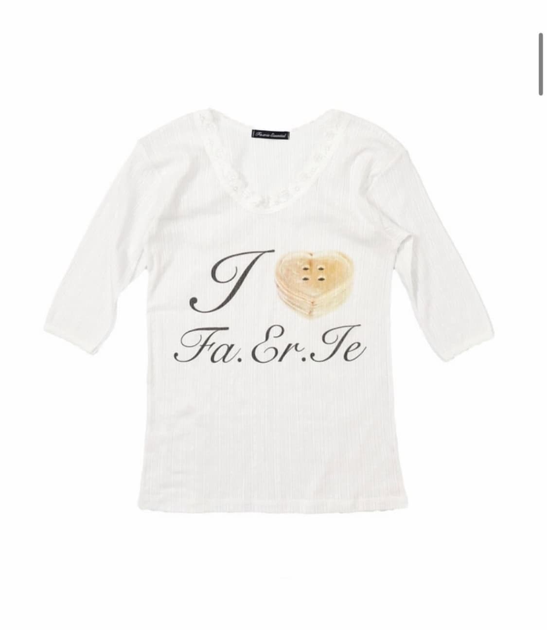 샵페어리 레이스 티 티셔츠 상품이미지1