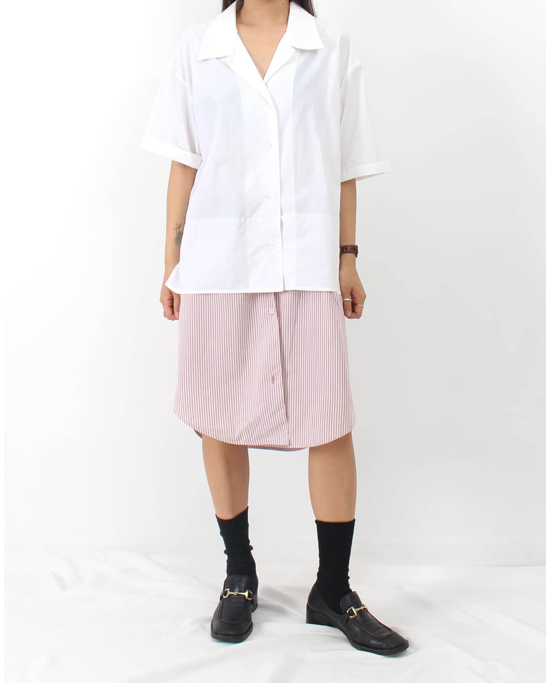 MM6 maison margiela 메종 마르지엘라 빈티지 화이트 스트라 상품이미지8