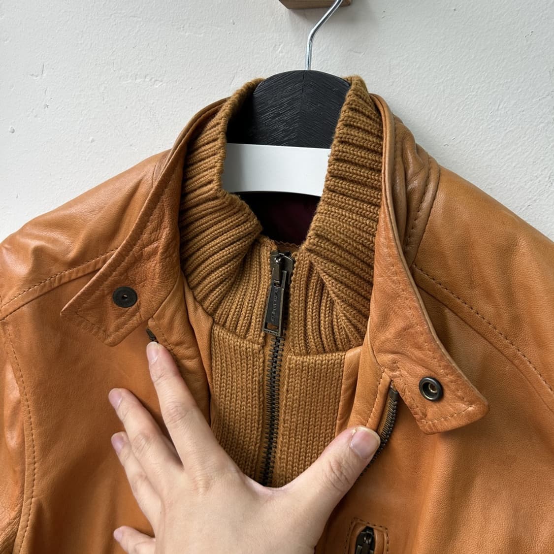 15907 - 디스퀘어드2 레더 자켓 상품이미지5