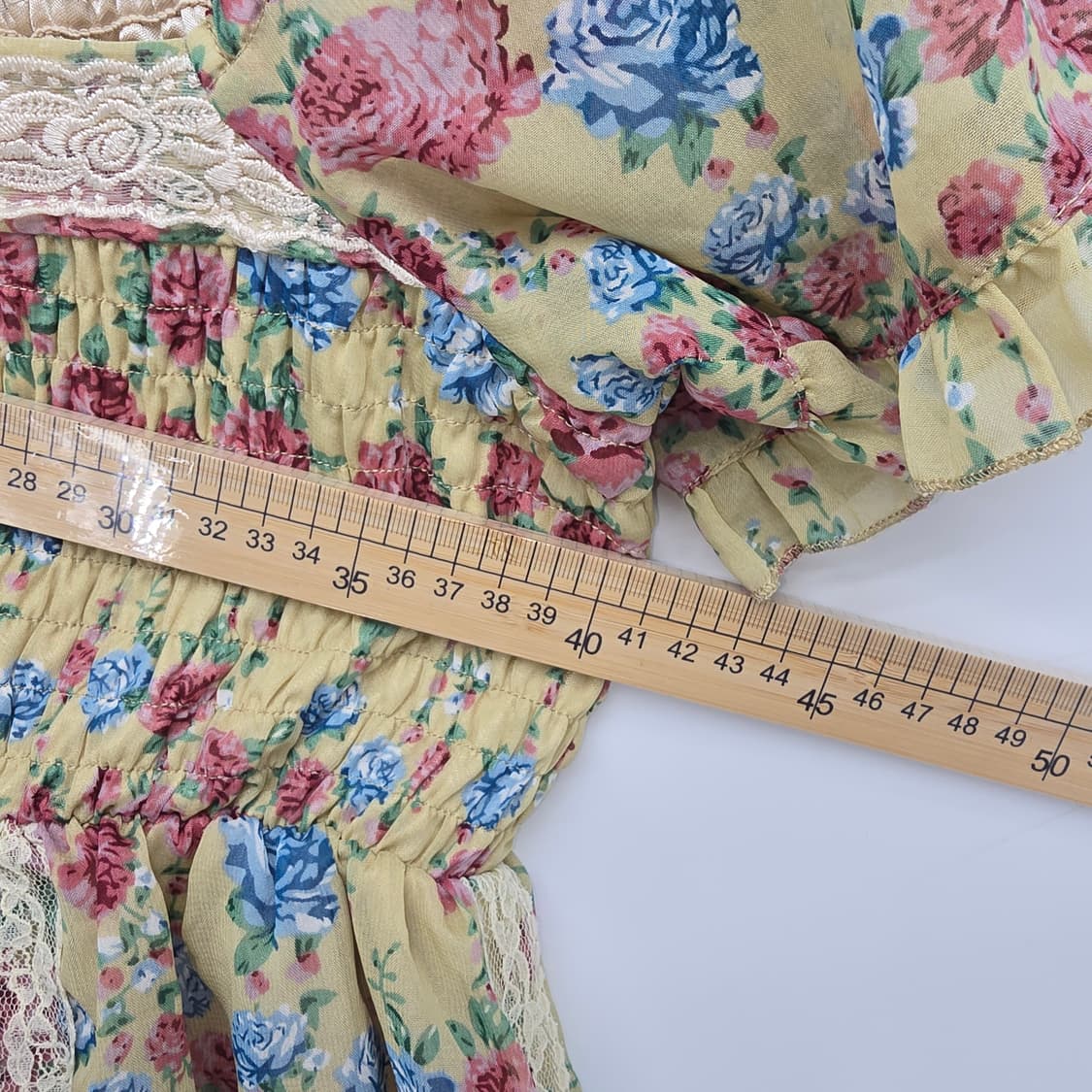 axesfemme 로맨틱 플라워 레이어드 쉬폰 원피스 상품이미지2