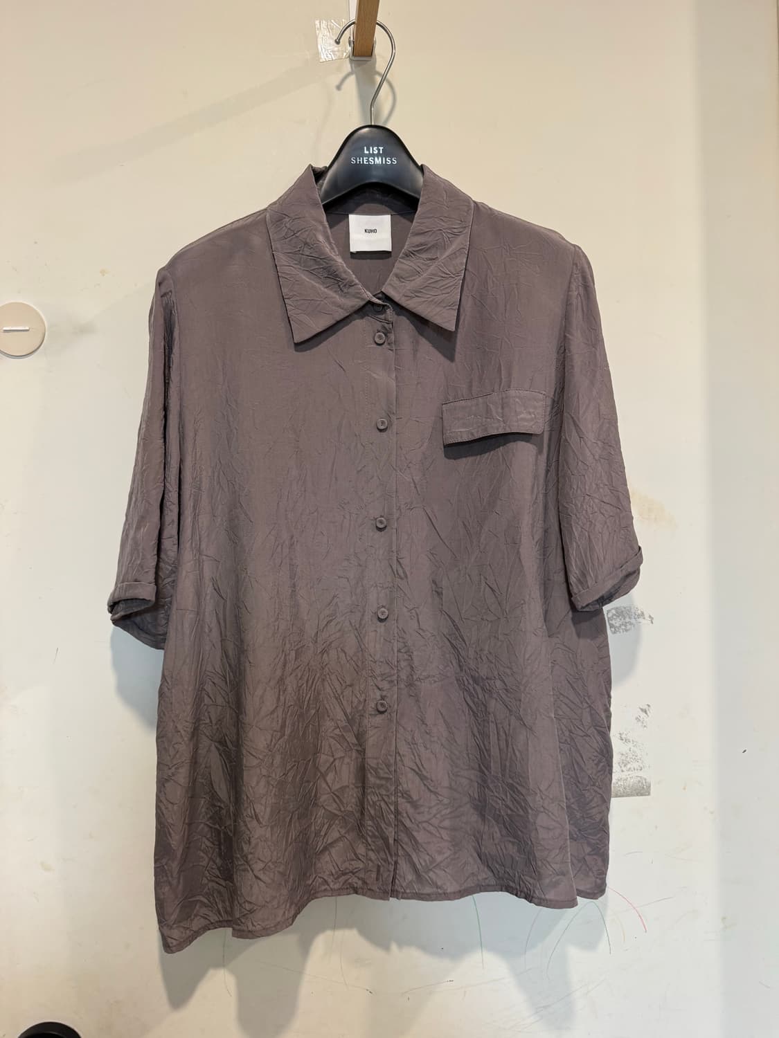 KUHO 구호 링클 셔츠 상품이미지1