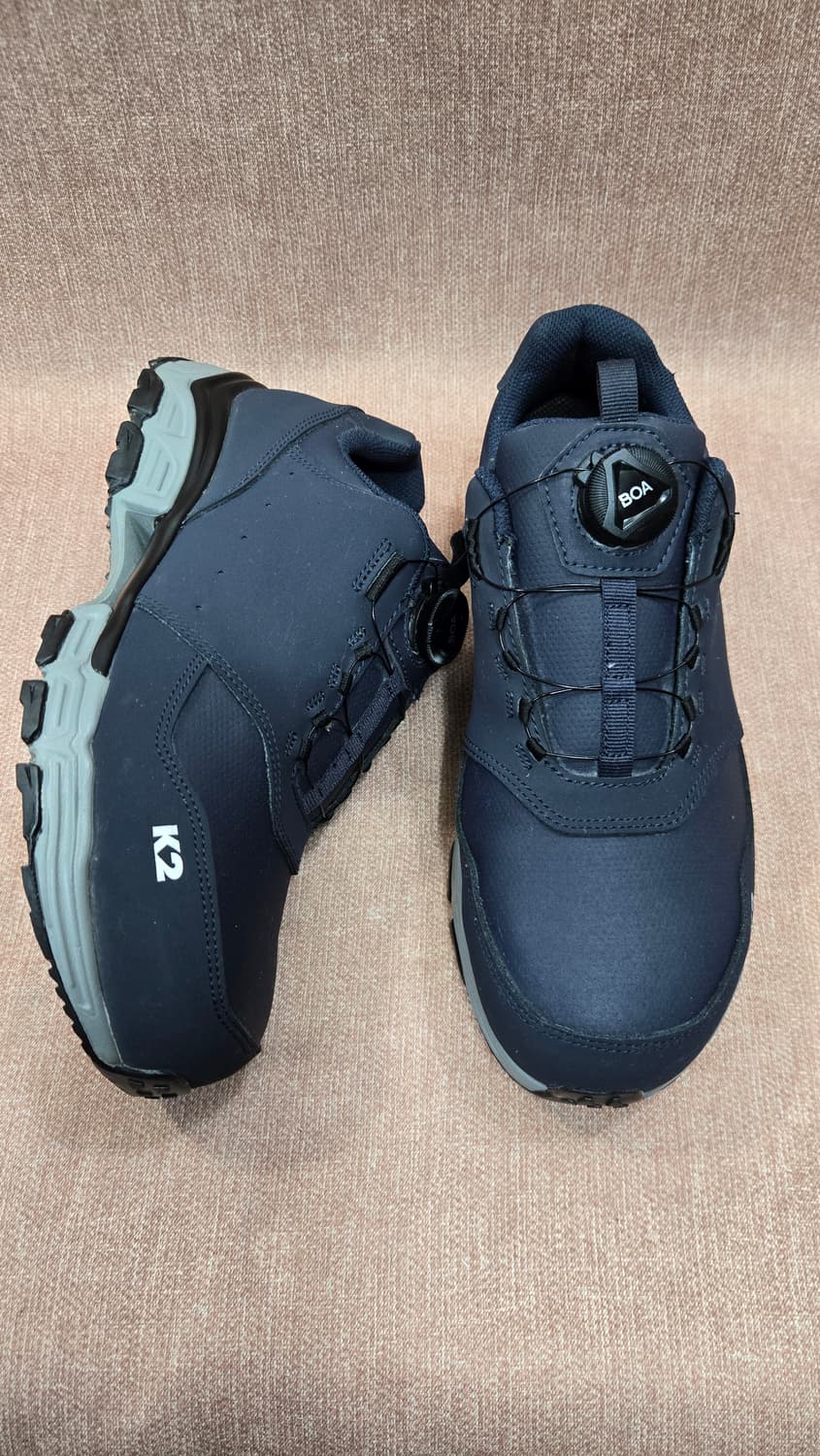 케이투세이프티 일회착용 260mm- 가죽제 보아다이얼 안전화 K2-83 상품이미지1