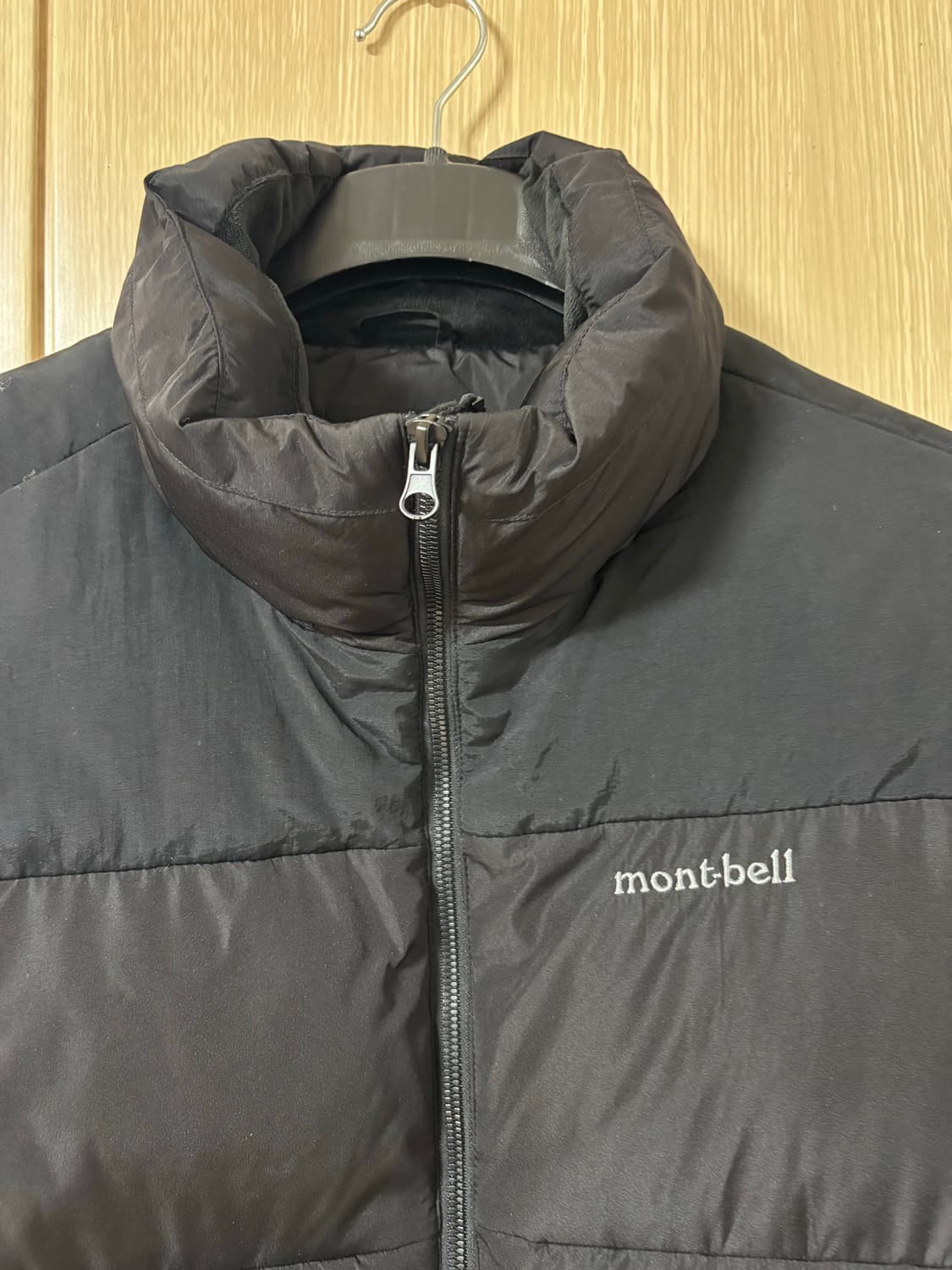 몽벨 숏 패딩 블랙 상품이미지2