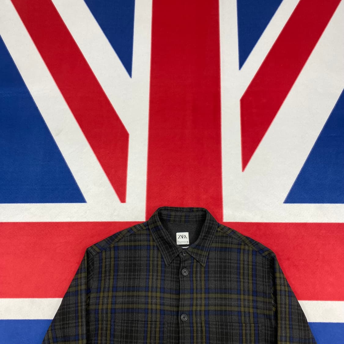 자라 플란넬 셔츠 XL  상품이미지2