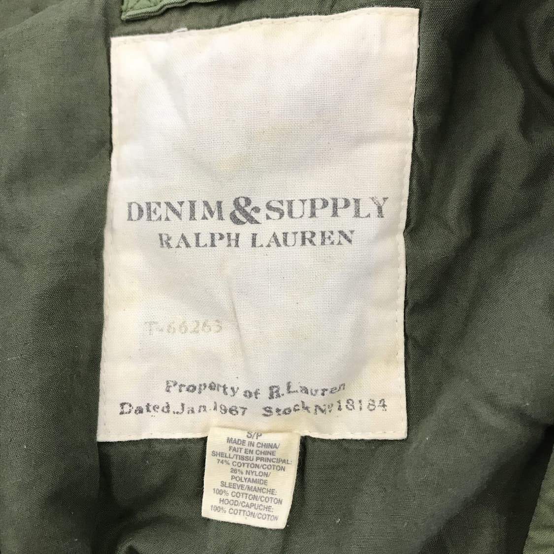 데님앤서플라이 에스닉 m65 니트야상자켓 [S] 상품이미지5