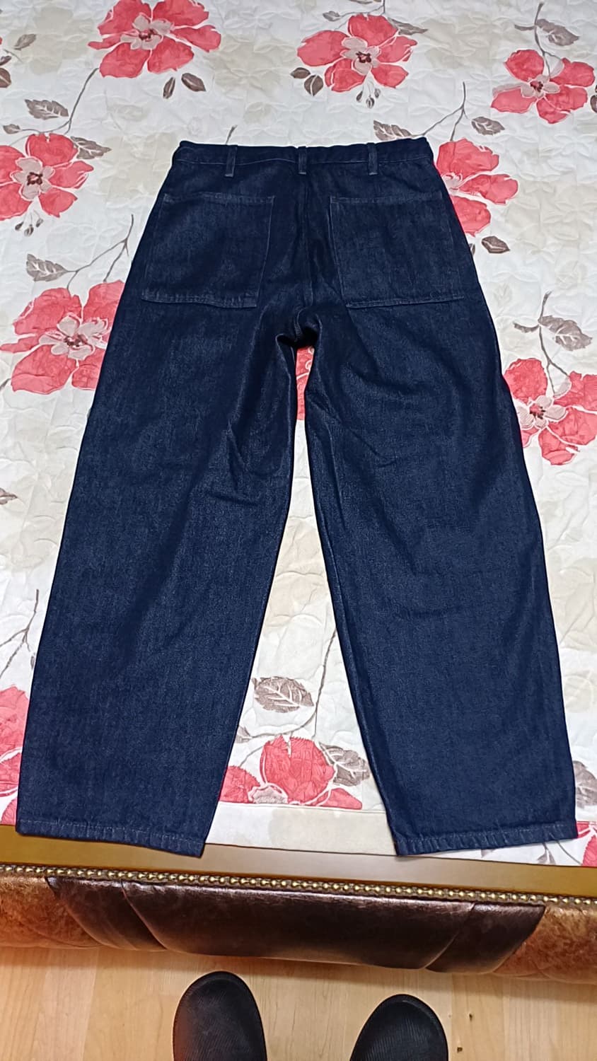 유니클로 와이드 테이퍼드진 29인치 기장100 상품이미지6