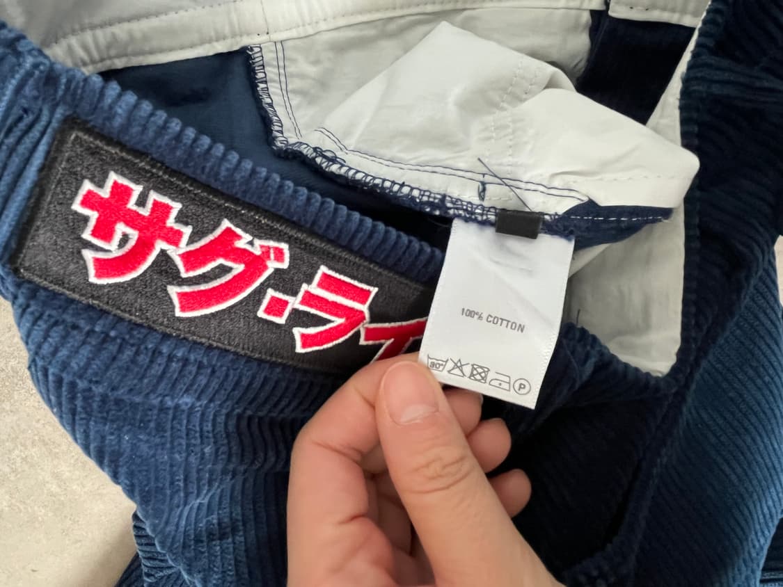 HYEIN SEO 혜인서 코듀로이 와이드 팬츠 네이비 상품이미지6