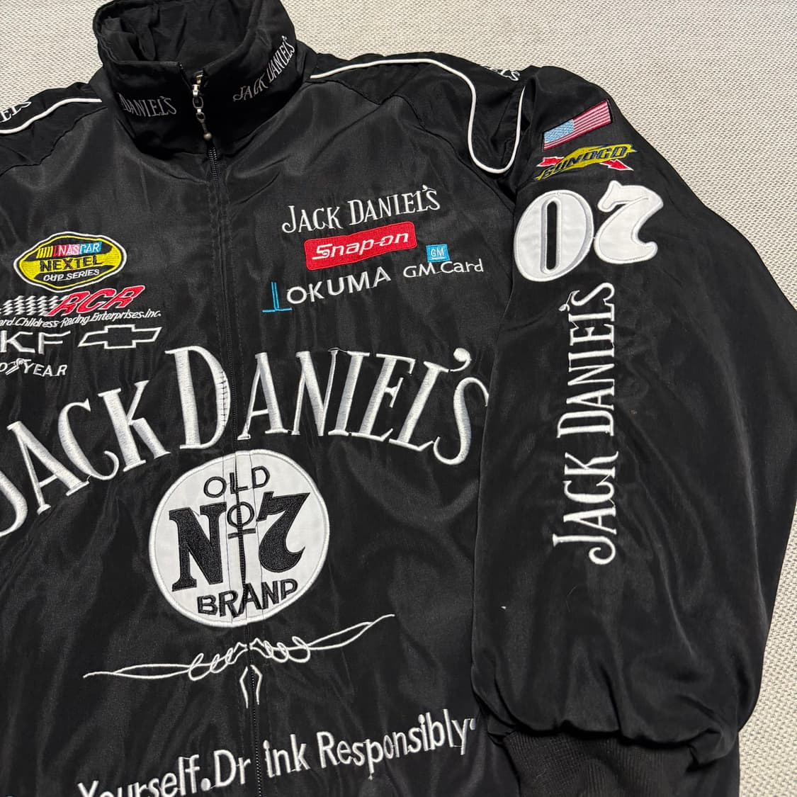 JH DESIGN 잭다니엘 레이싱 자켓 상품이미지3