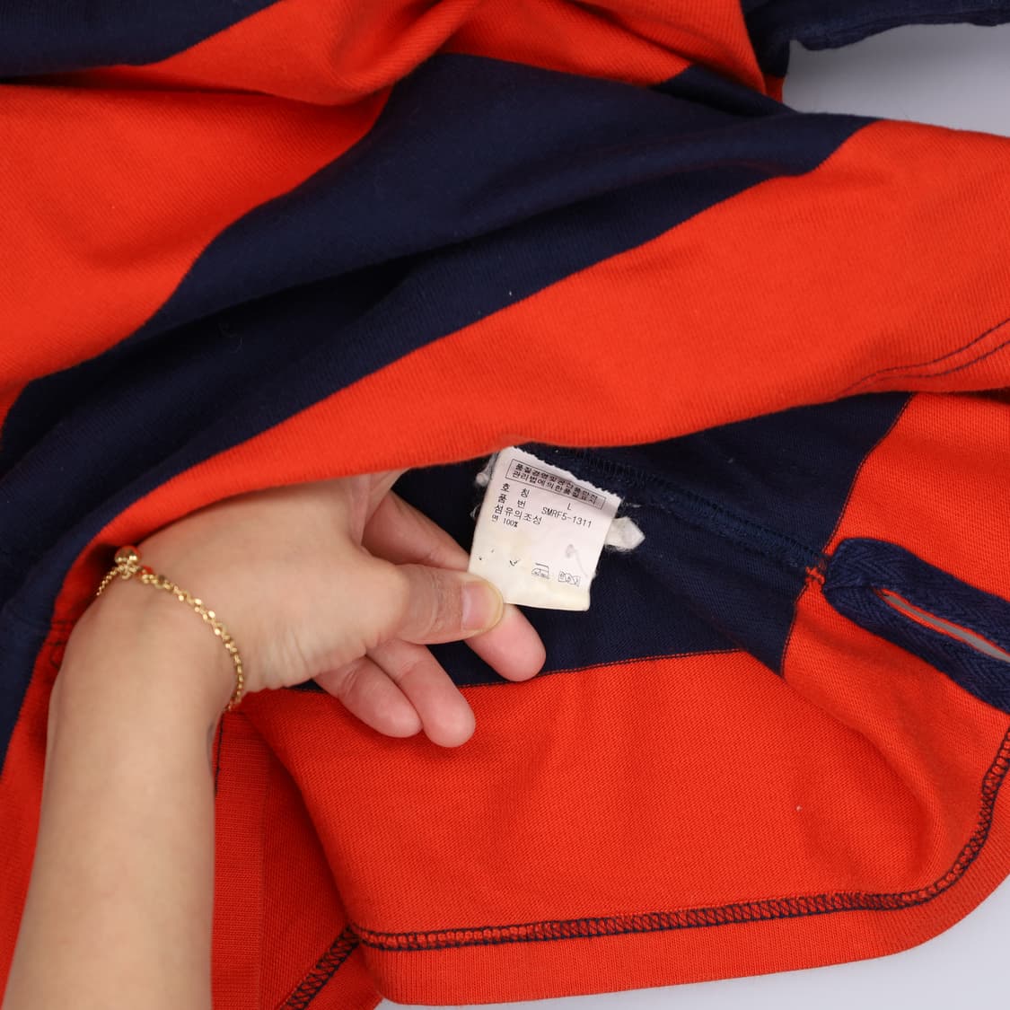 L 폴로 스트라이프 럭비긴팔티 0305H1 상품이미지4