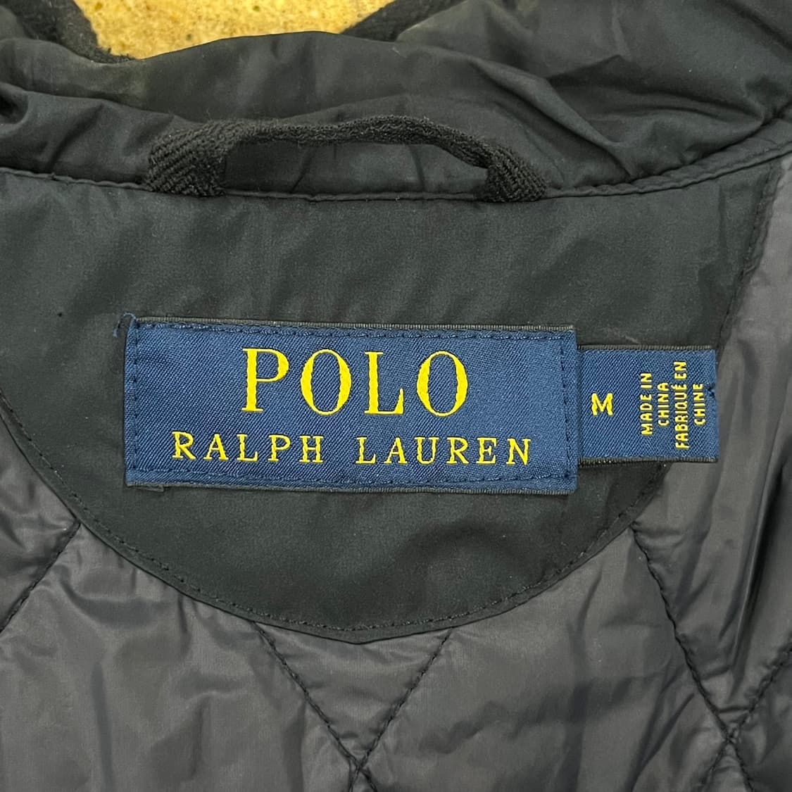 [정품/M] 폴로 랄프로렌 퀼팅 조끼 네이비 b14 상품이미지4