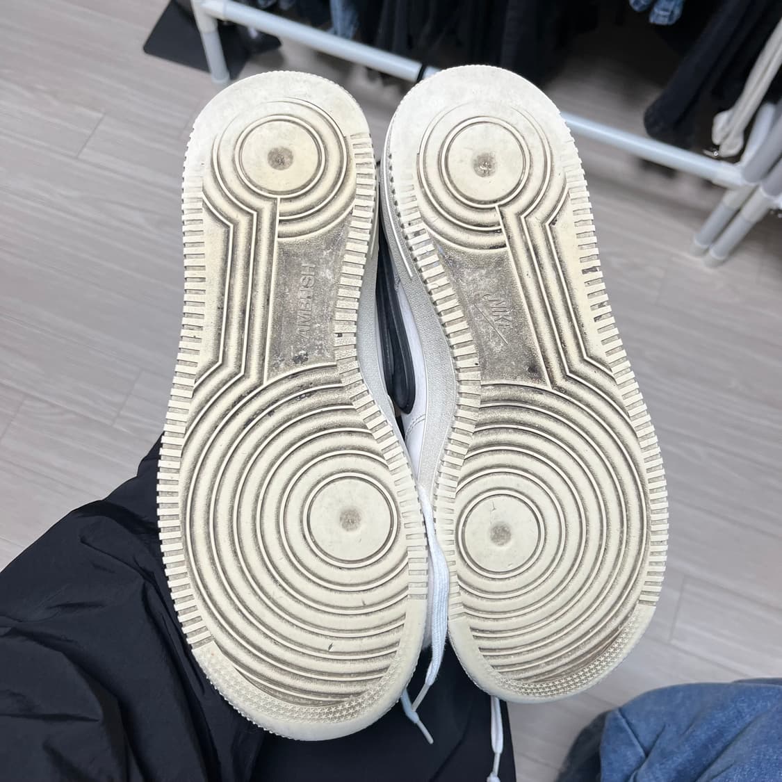 나이키 앰부쉬 에어포스 화이트 상품이미지5