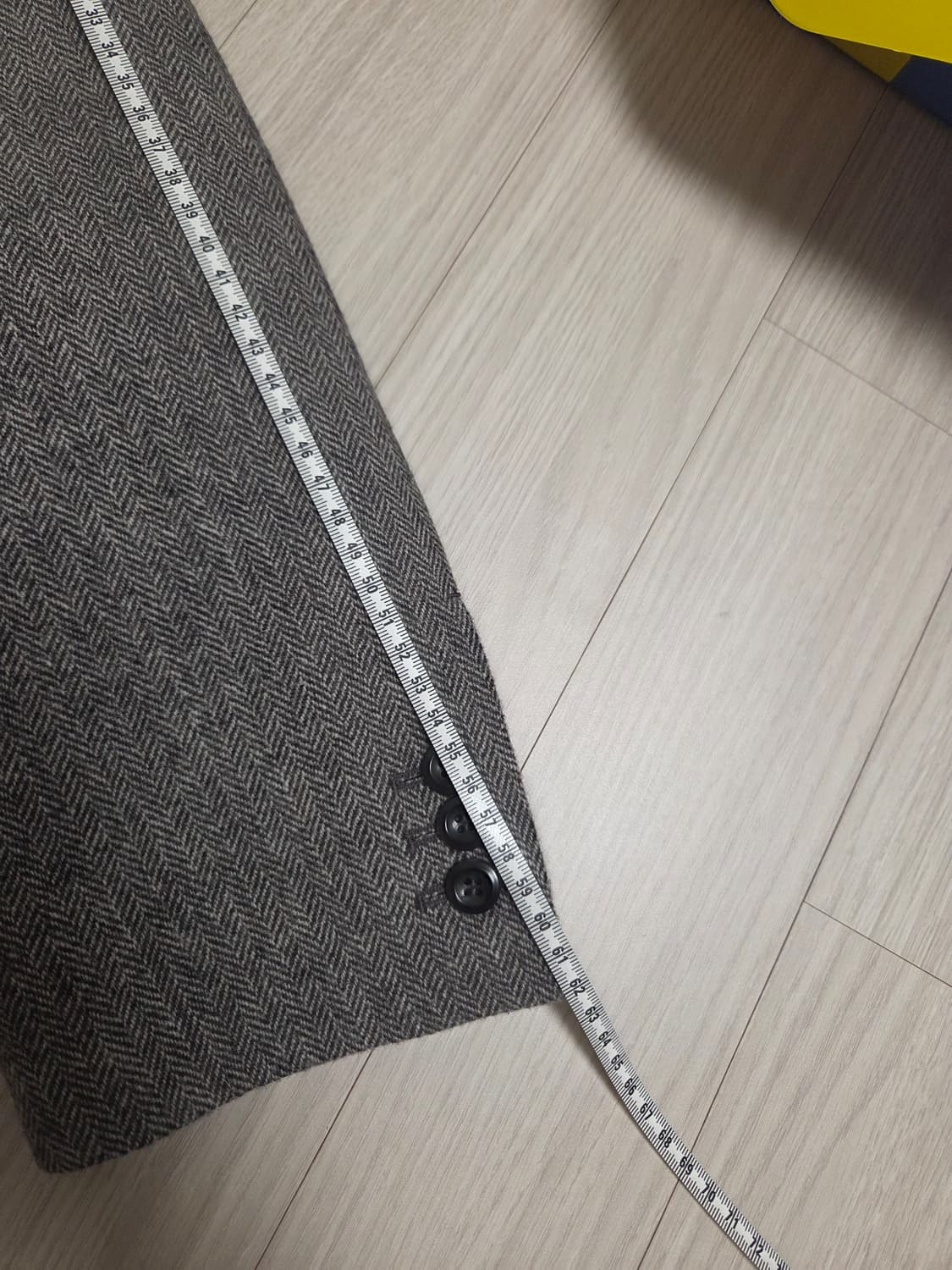 포터리 셔틀랜드 울 싱글 브레스티드자켓 3 브라운 상품이미지5