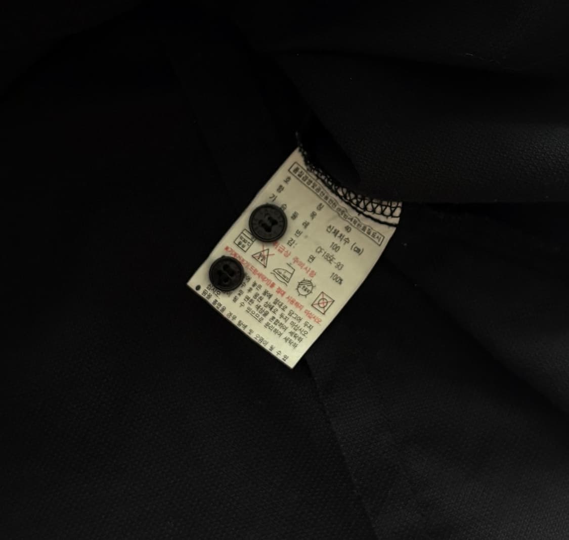 Lacoste 라코스테 솔리드 블랙 셔츠 상품이미지5