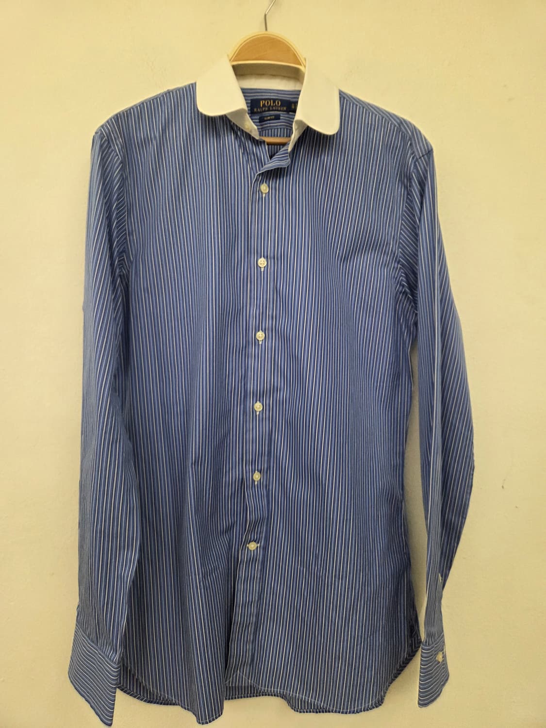 폴로 랄프로렌 슬림핏 스트라이프 셔츠 상품이미지1