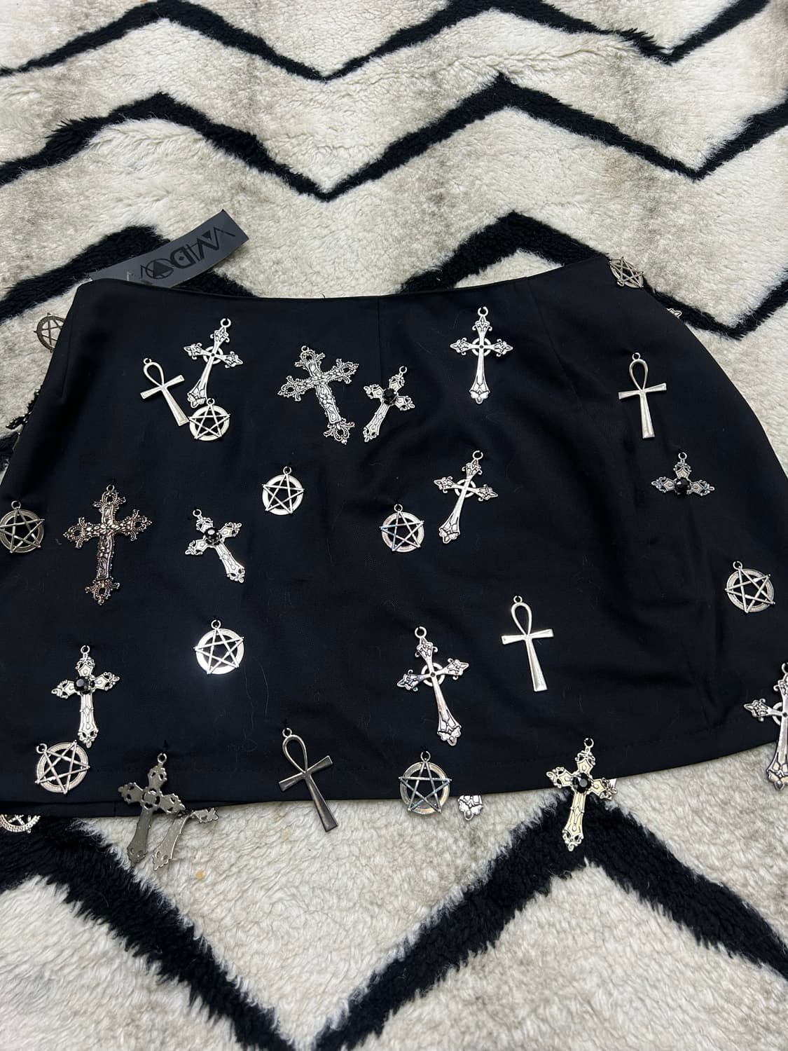 [S]Dolls Kill 심자가 팬던트 트임 미니스커트 상품이미지4