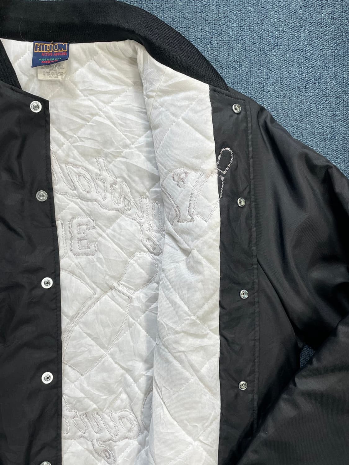 90s Hilton Bowling Nylon Jacket 상품이미지6