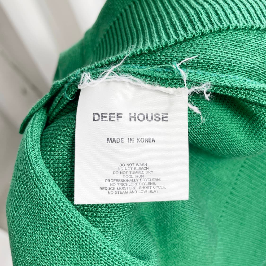 A1 DEEF HOUSE 반팔 니트 105-110사이즈 상품이미지5