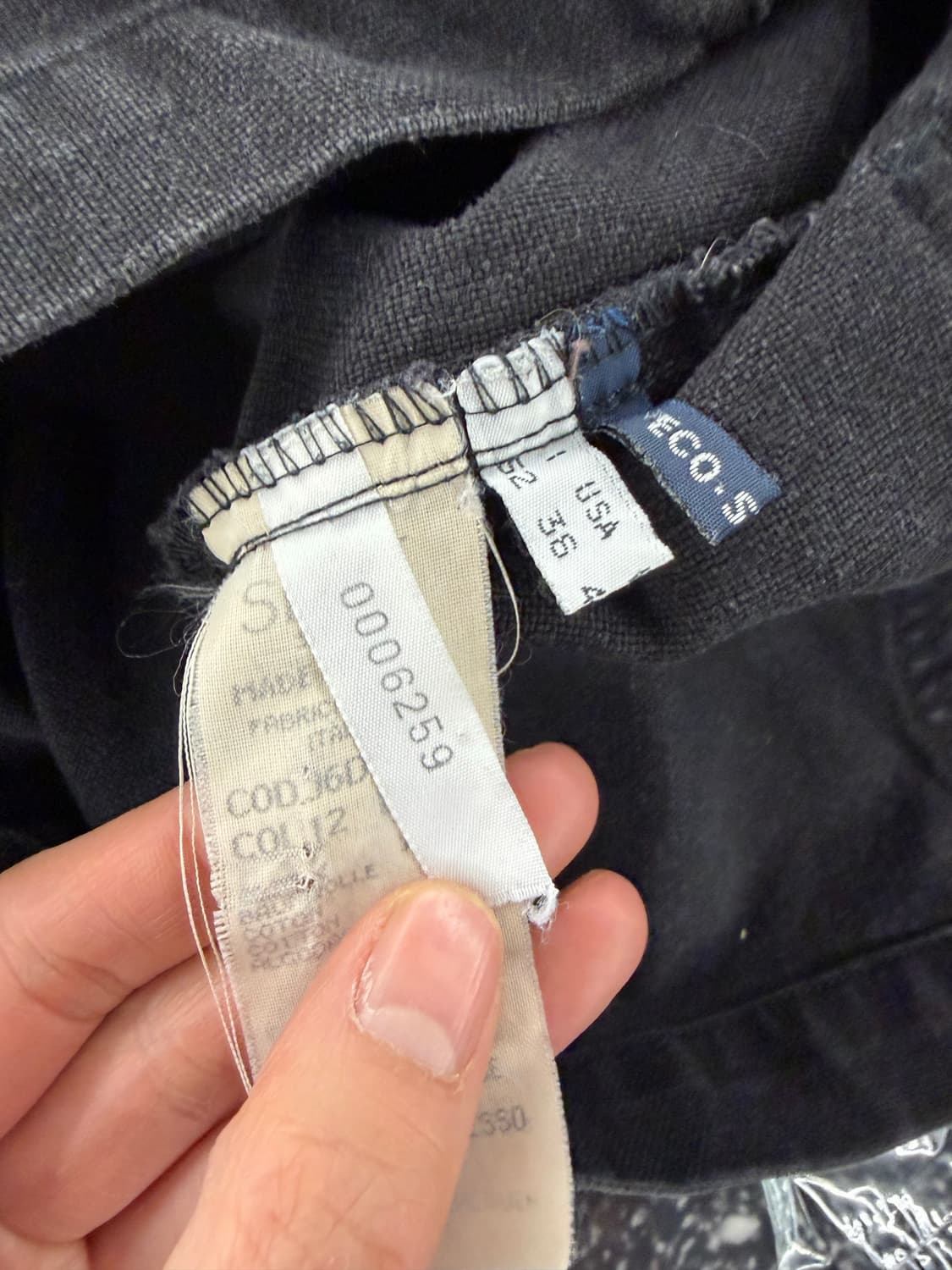 Armani Jeans vinatage black jacket 4 상품이미지6