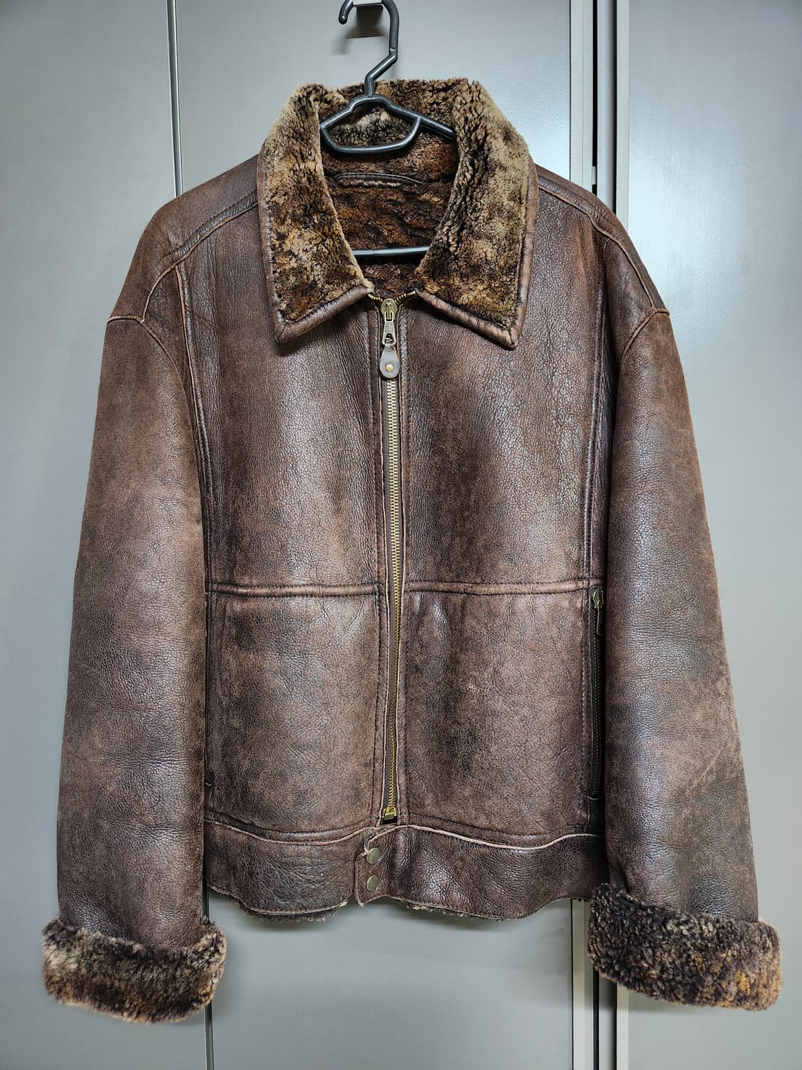 엠포리오 아르마니 빈티지 무스탕 52사이즈 (100~105) 상품이미지1