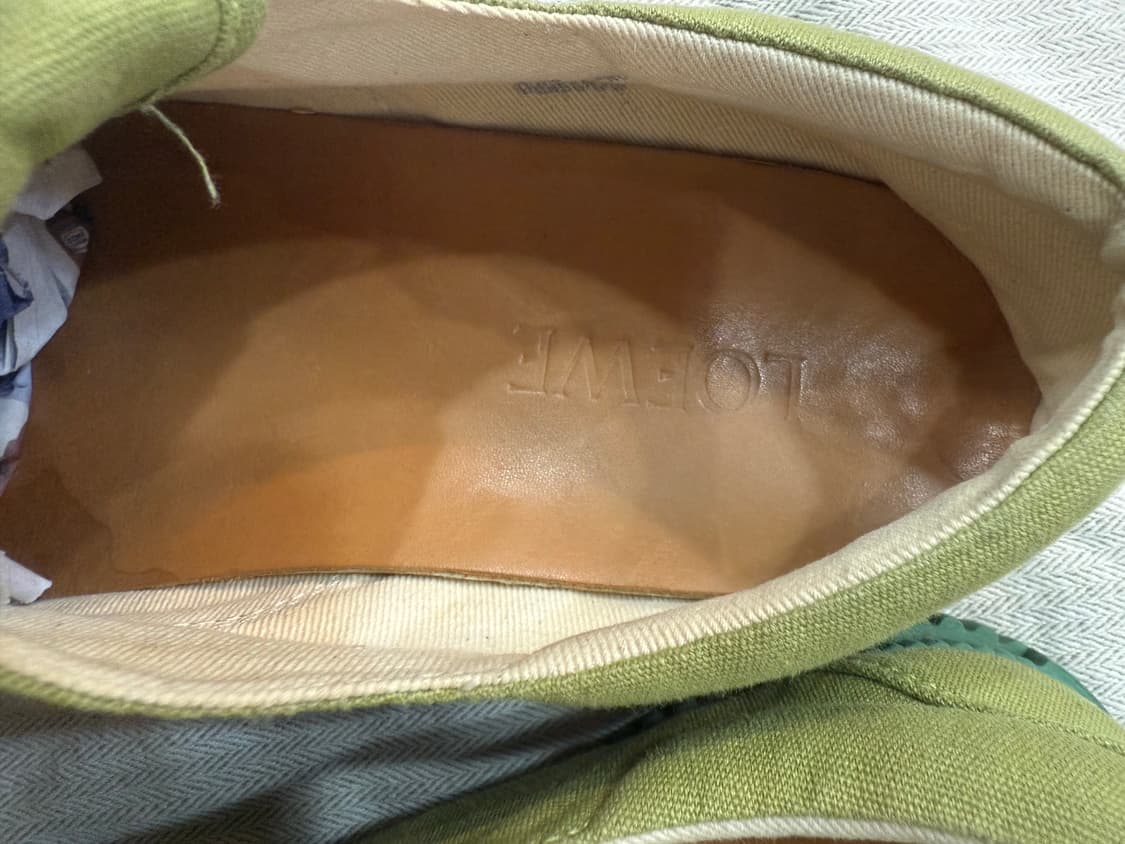 37/235-240 정품 로에베 아나그램 플랩 스니커즈 팝니다 상품이미지4