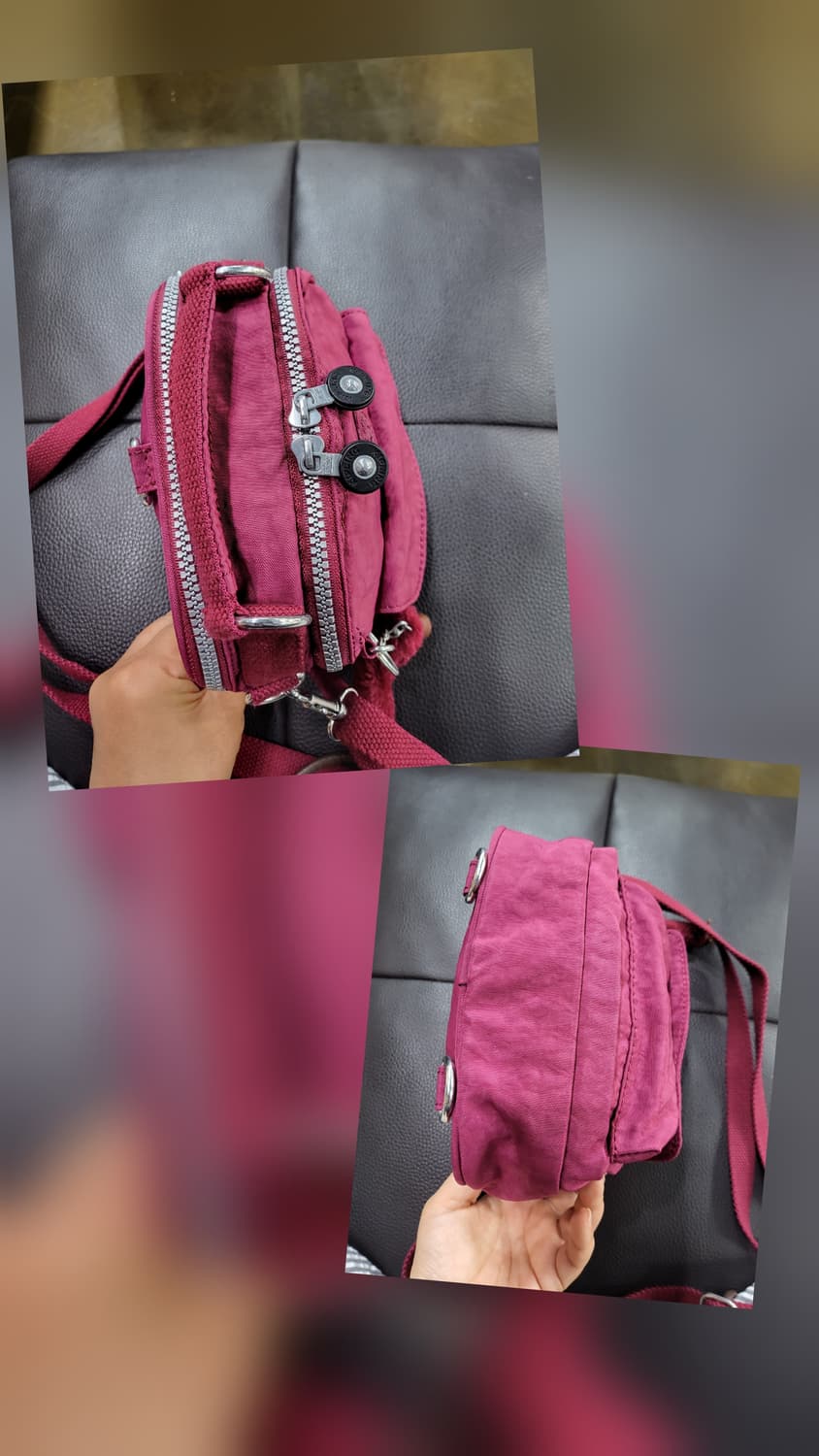키플링 토트겸 크로스겸 백팩 상품이미지6