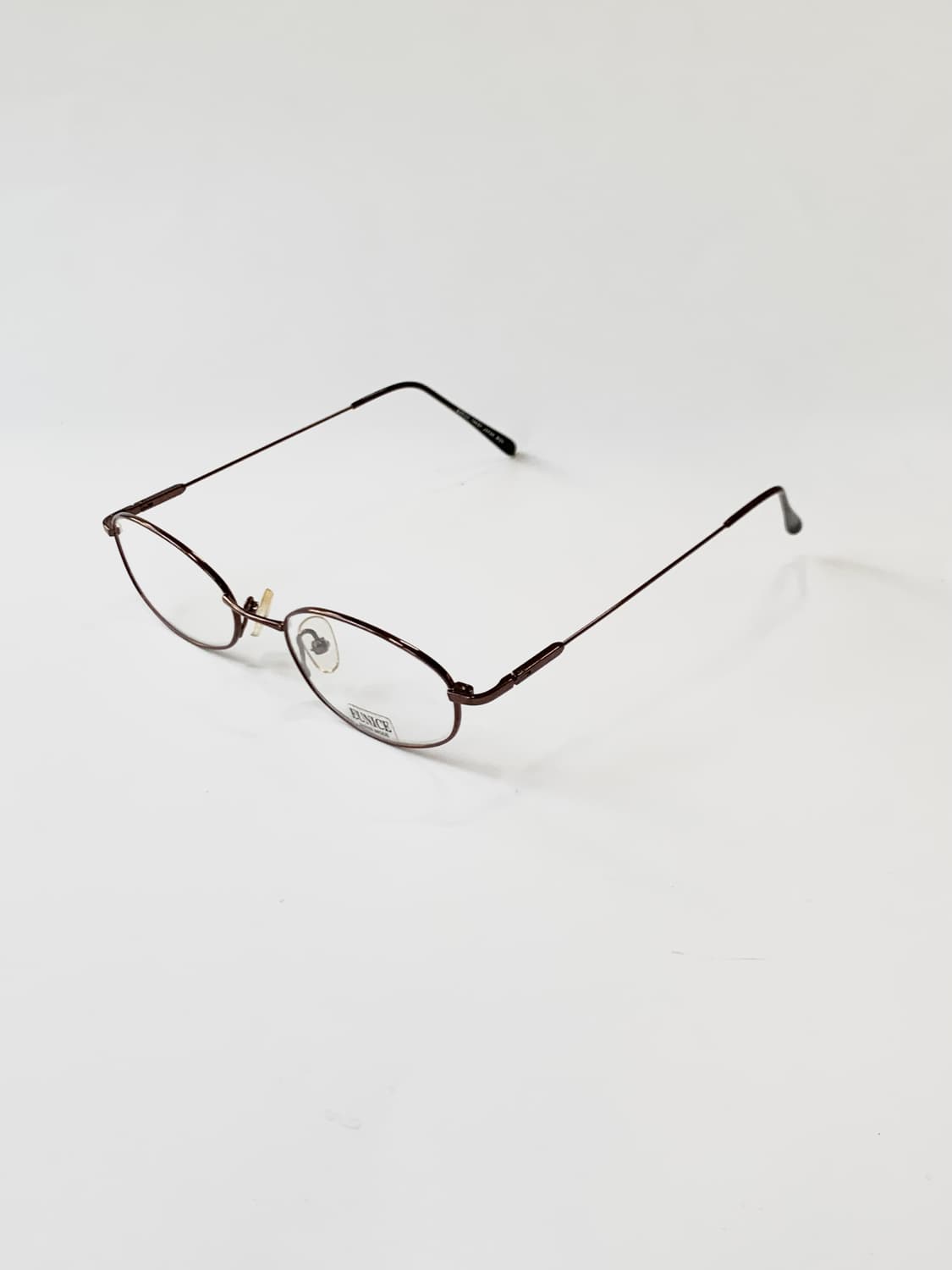 [픽키-663] 브라운 오벌 메탈 안경 얇은 슬림 메탈  상품이미지4