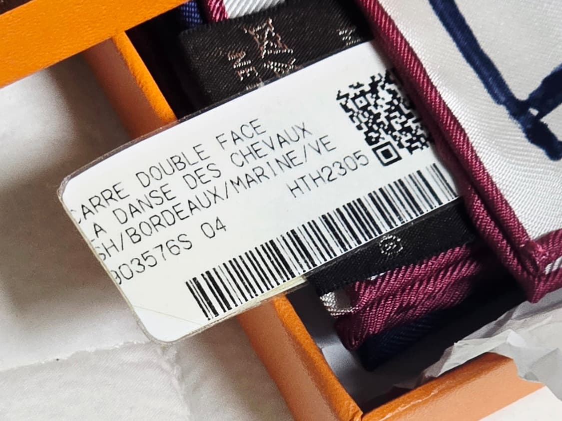 Hermes 에르메스 양면 까레 90 말들의 춤 새제품 상품이미지9