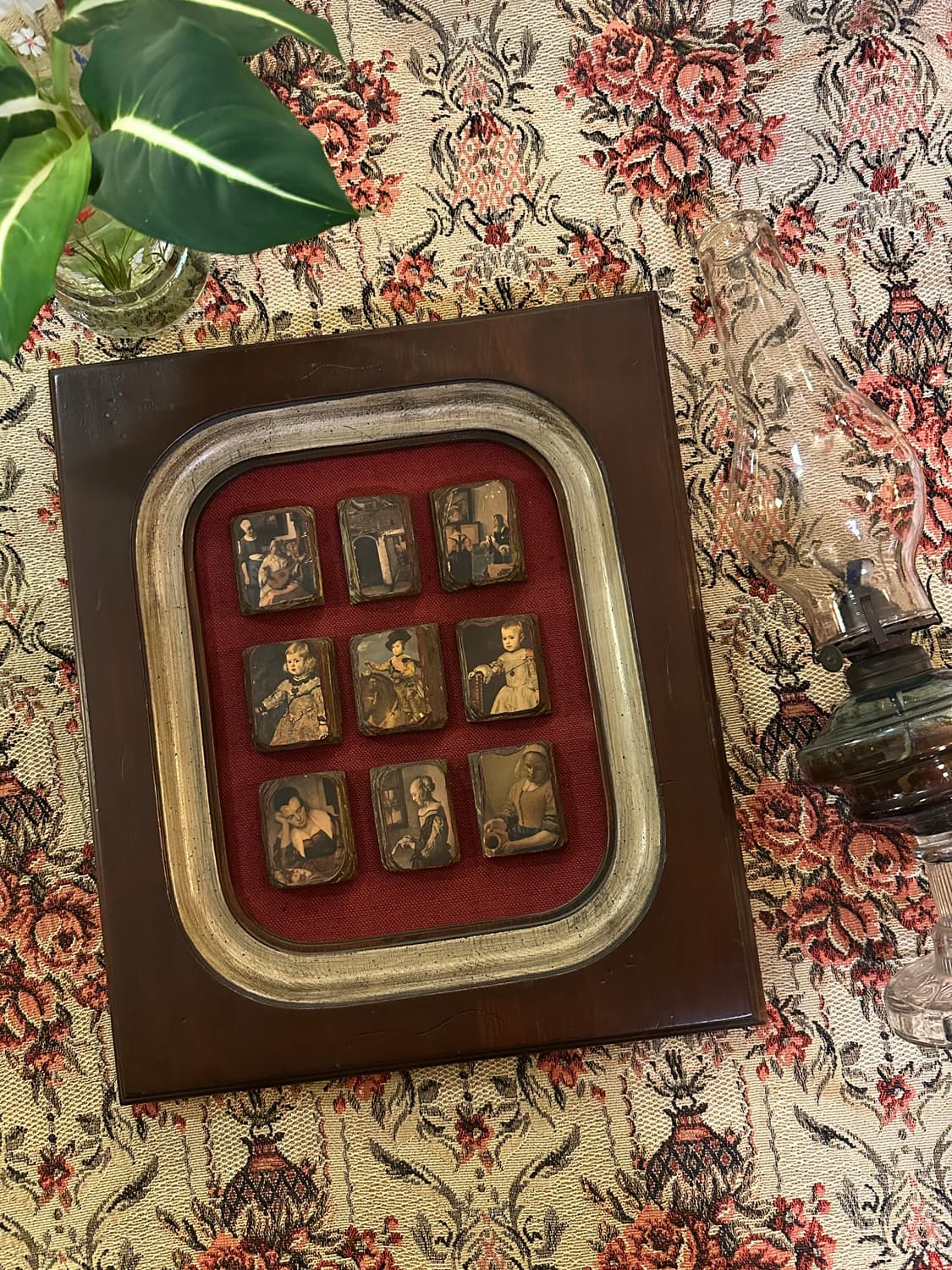 미국 빈티지 명화 미니어처 모음 액자 상품이미지1