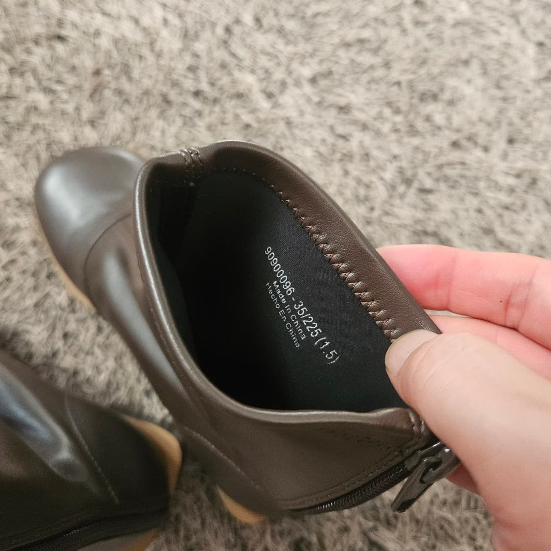 찰스앤키스 브라운 앵클부츠
 35 size
 상품이미지5