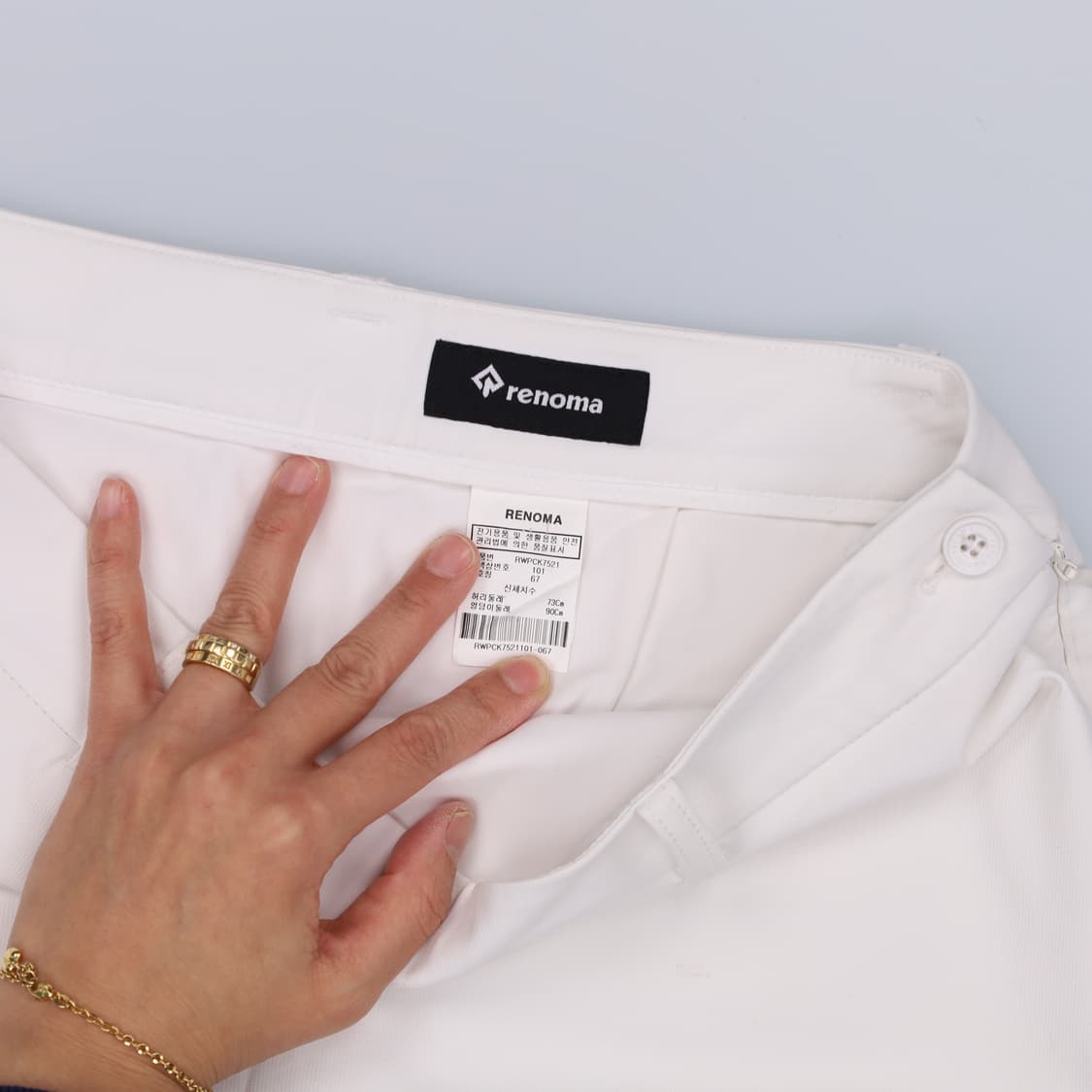 67 레노마 여성 플리츠 치마바지 0123H2 상품이미지4