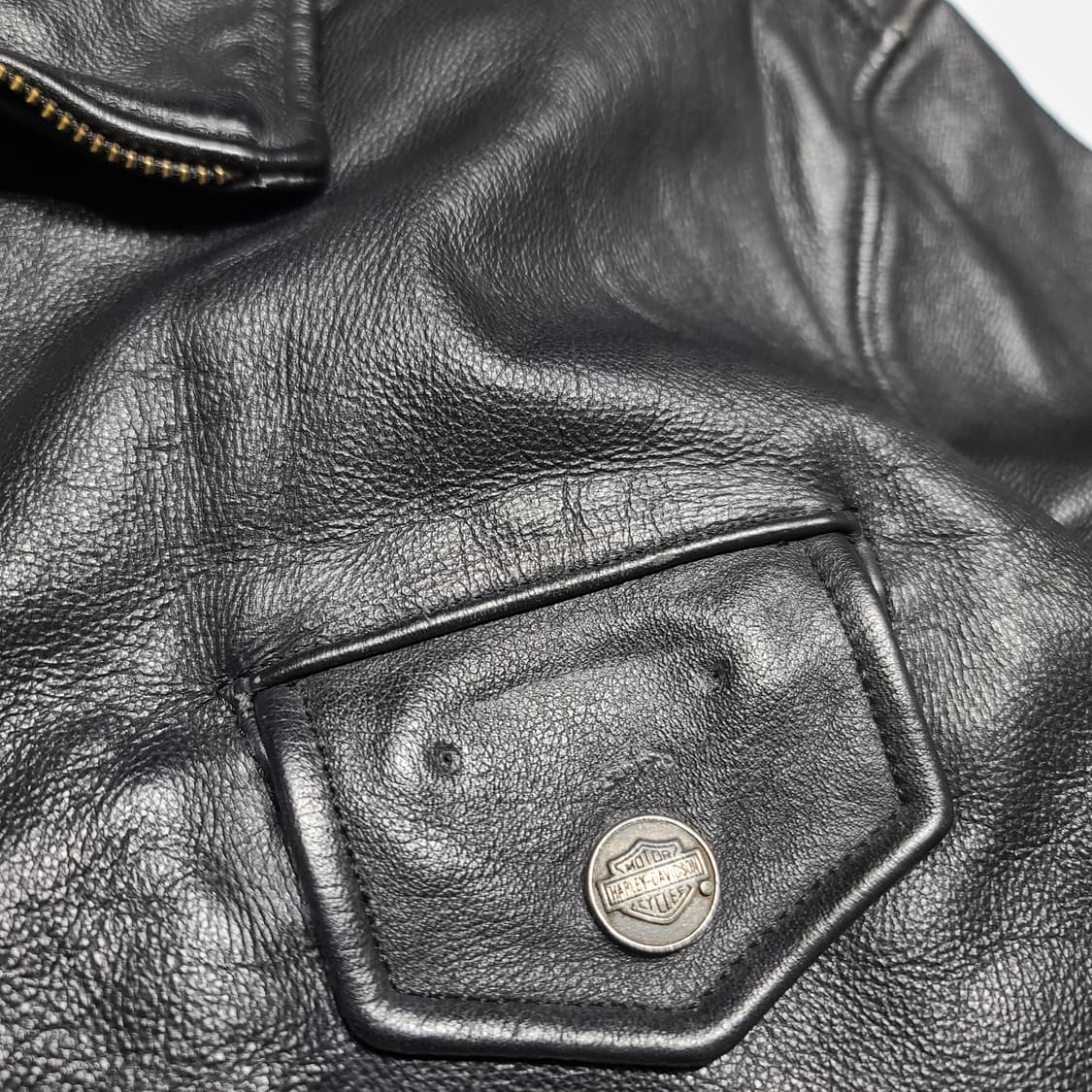 할리데이비슨 플레임 레더자켓[L] 상품이미지5