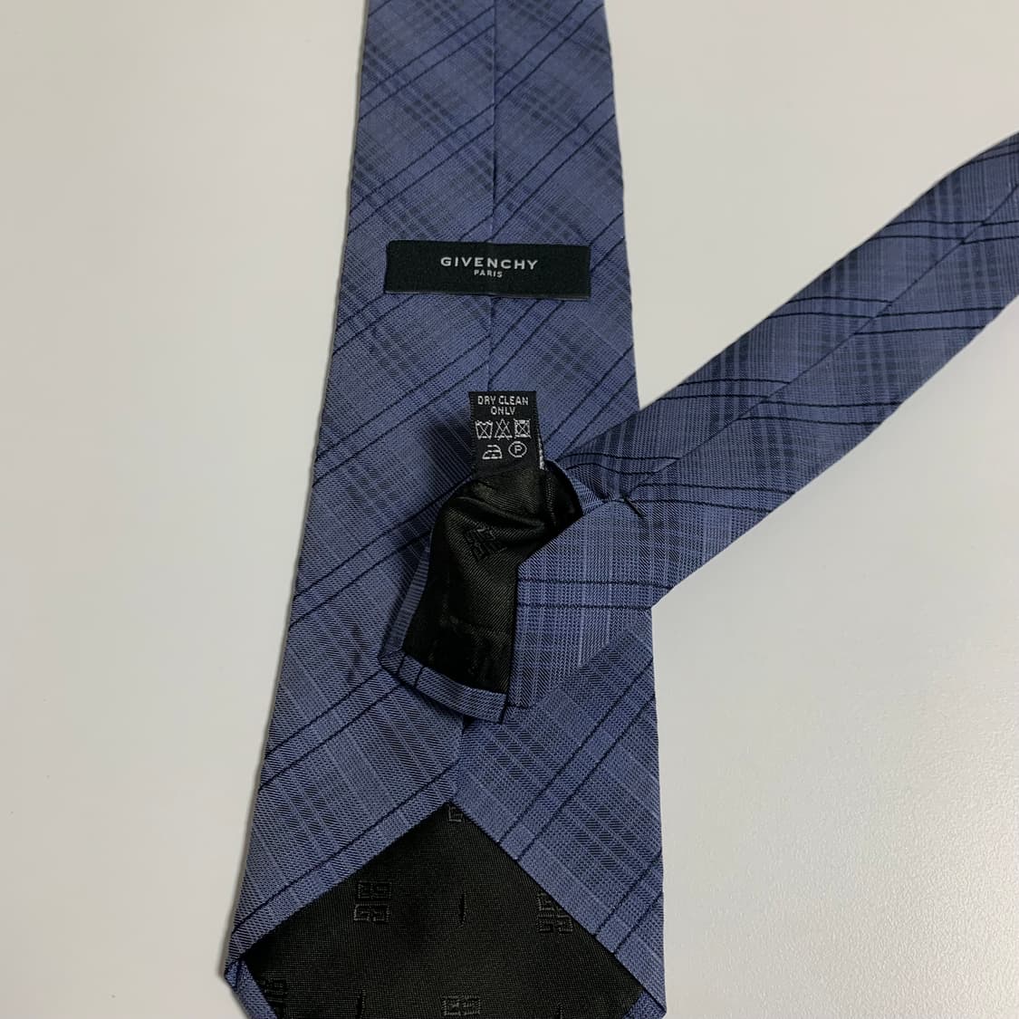 지방시(GIVENCHY) 신형라벨 체크 혼주넥타이 명품 8.4cm 상품이미지7