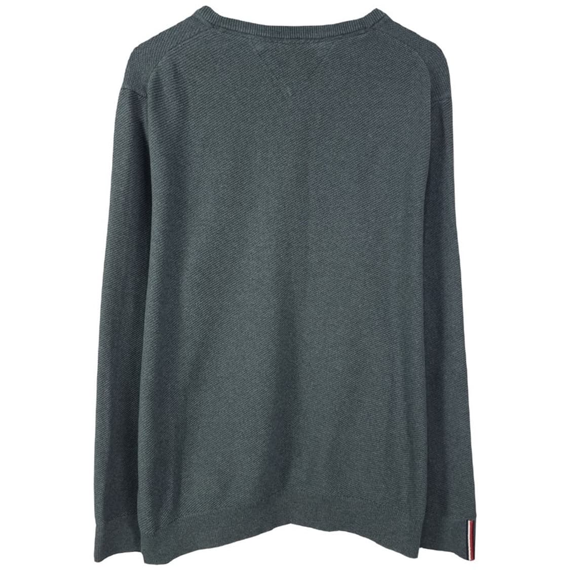 [타미힐피거] 스몰 로고 자수 니트 챠콜 M18781 상품이미지3