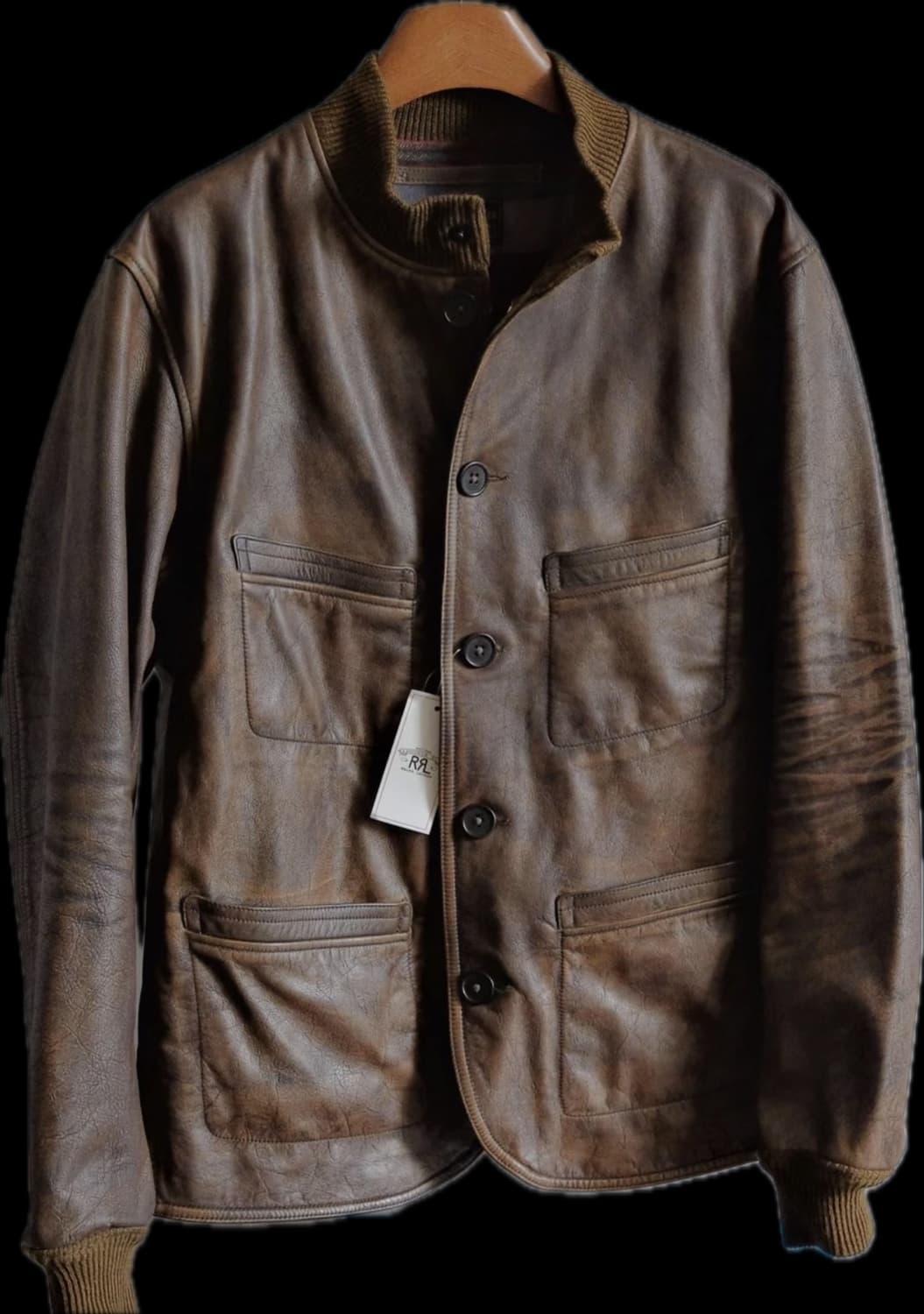 (새상품)RRL 레더 카코트 l 상품이미지3