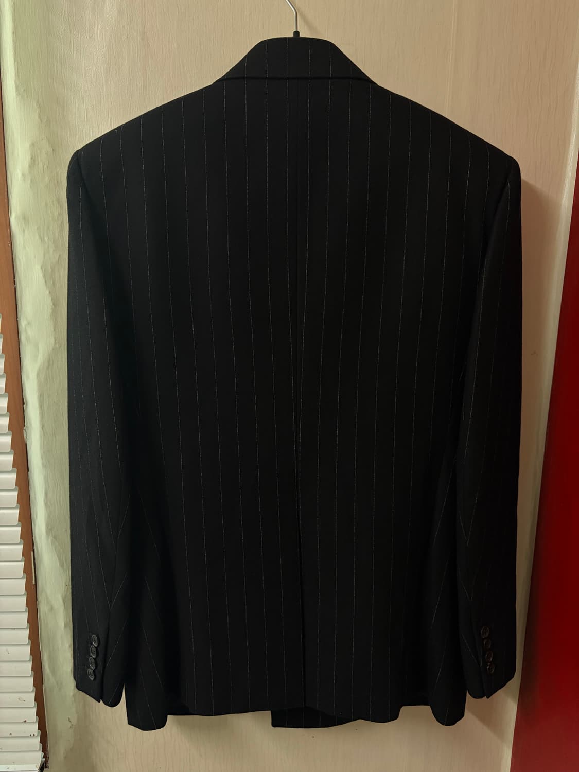 생로랑 / 핀스트라이프 더블 자켓 / 50 상품이미지7