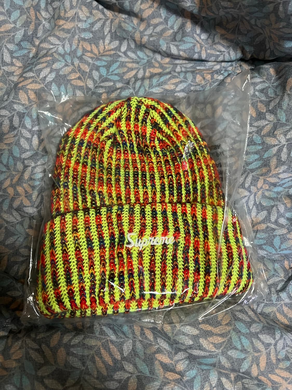 25fw 슈프림 레인보우 루즈 게이지 비니 상품이미지2