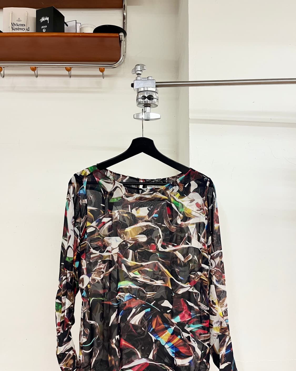 마리 카트란 주 멀티컬러 롱슬리브 프린트탑 상품이미지2