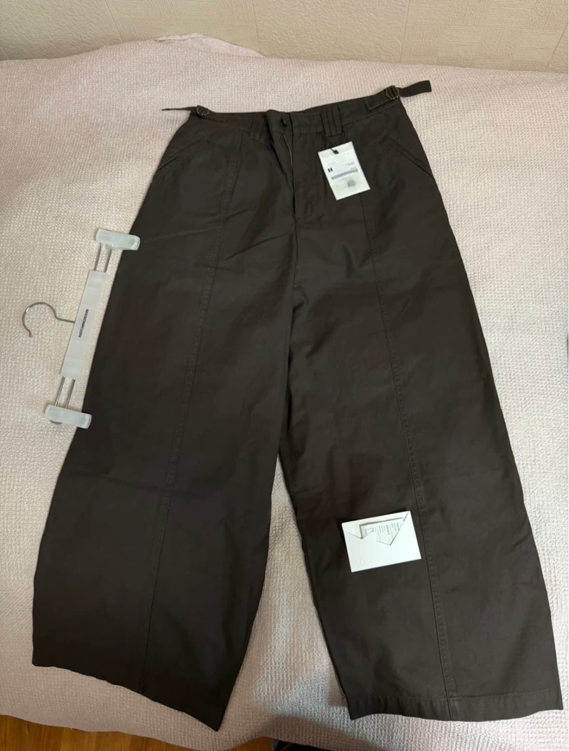 해칭룸 슬럼프 트라우저 다크브라운 팬츠 3 사이즈 상품이미지1