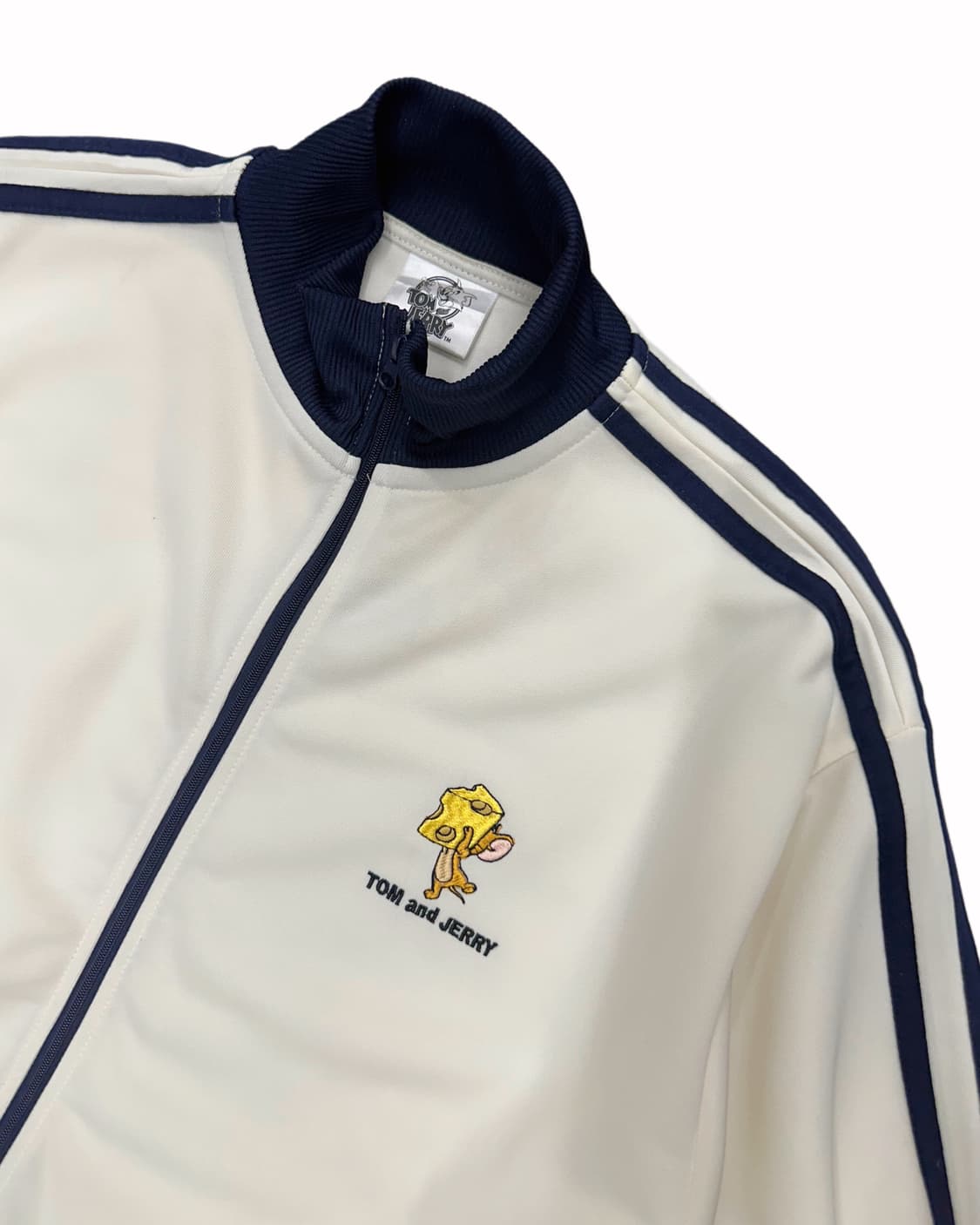 TOM AND JERRY embroidery cream jersey 상품이미지2