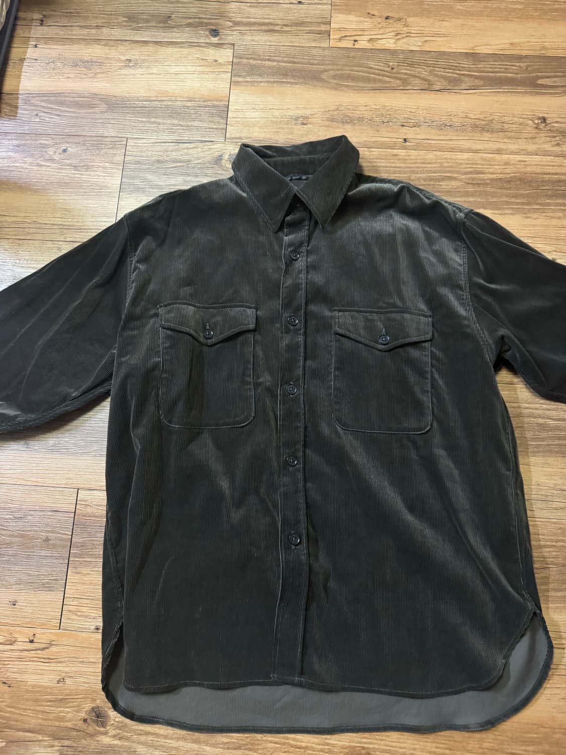 캡틴선샤인 cpo 코듀로이 셔츠 38 상품이미지2