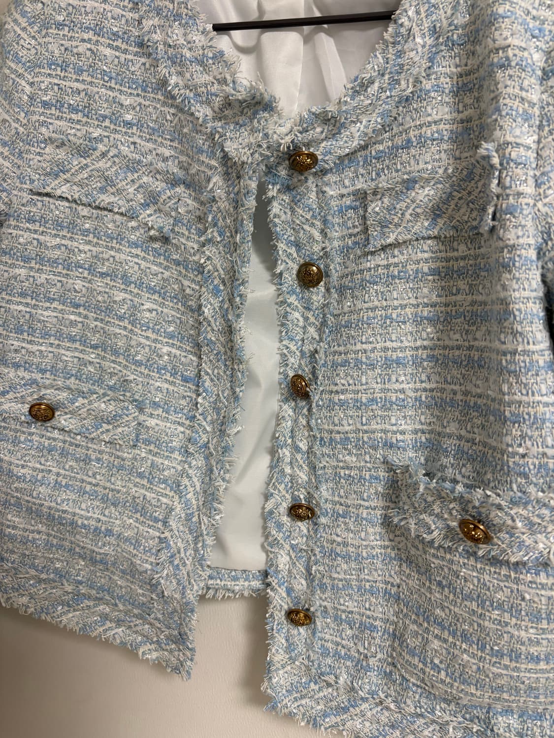 금장 트위드 자켓 상품이미지4