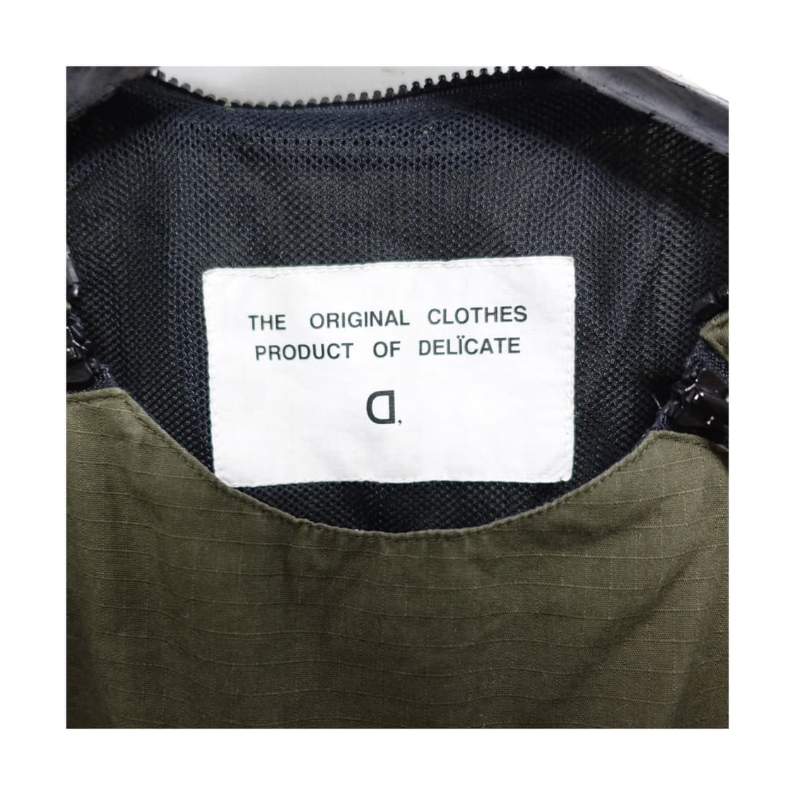 DELICATE 빈티지 밀리터리 아카이브 지퍼 베스트 상품이미지7